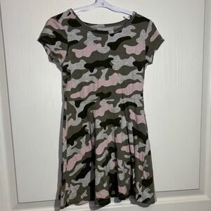 3/$15 George  Pink and Green Camo Dress -